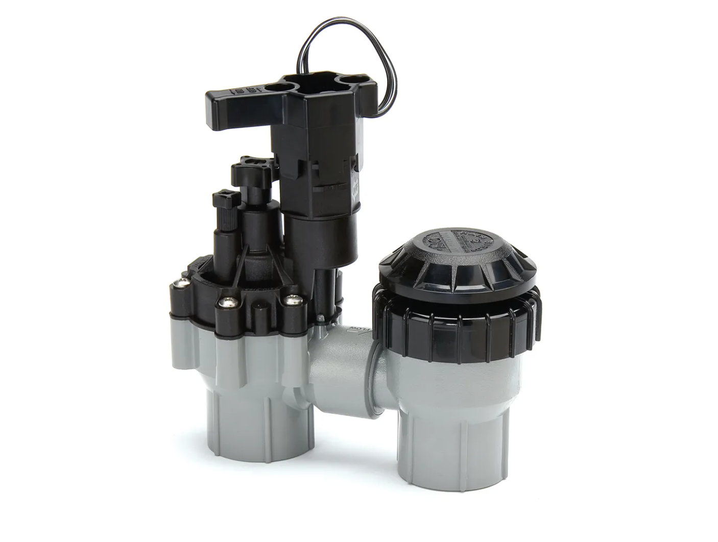 Rain Bird 1" 100 ASVF - Plastic Residential Anti-Siphon Irrigation Valve with Flow Control - 1 in. FPT Threads