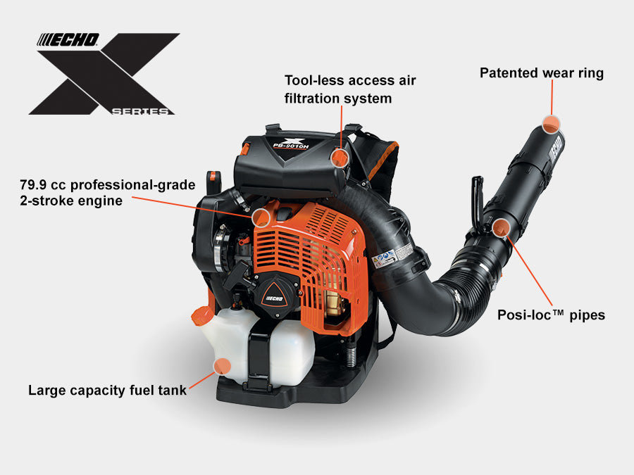 Echo | PB-9010H - Professional Backpack Leaf Blower